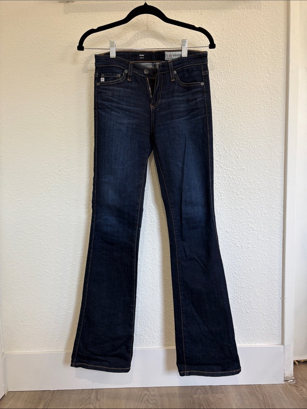 AG Adriano Goldschmied Dark Blue Bootcut Jeans
